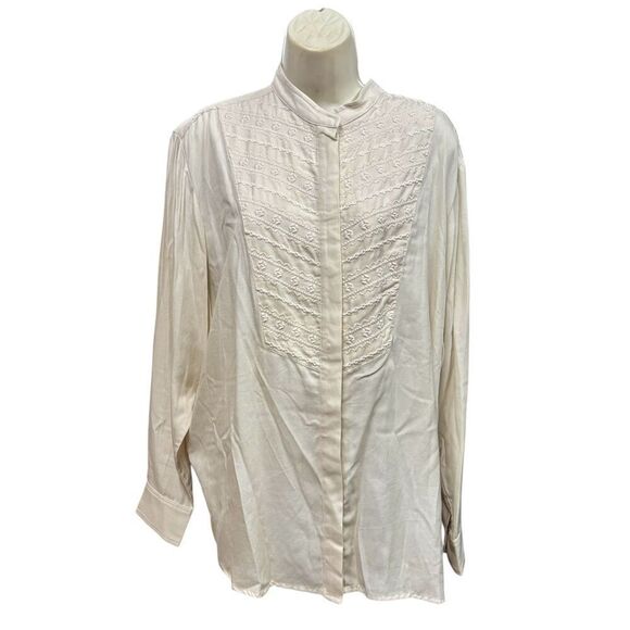 Isabel Marant Étoile Britten Blouse In Ecru Cotton With Embroidery NWT Size 40/M - Picture 8 of 14